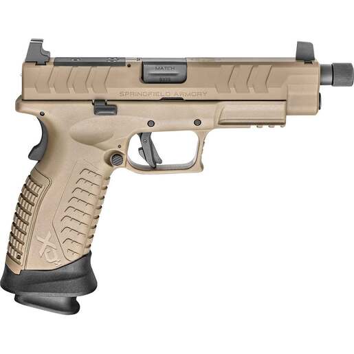 Springfield Armory XD-M Elite OSP 9mm Luger 4.5in Flat Dark Earth Pistol - 22+1 Rounds - Tan image