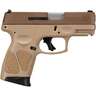 Taurus G3c 9mm Luger 3.2in Coyote Cerakote Pistol - 10+1 Rounds - Tan