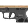 Taurus G2c 9mm Luger 3.2in Burnt Bronze Pistol - 12+1 Rounds - Tan
