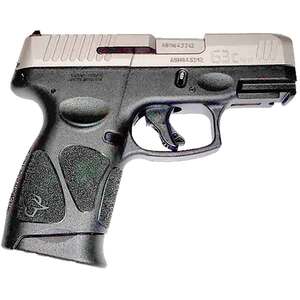 Taurus G3c 9mm Luger 32in Stainless Pistol  121 Rounds
