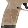 Taurus G3 9mm Luger 4in Flat Dark Earth Pistol - 17+1 Rounds - Tan