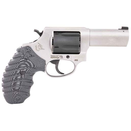 Taurus Defender 605 357 Magnum/38 Special +P 3in Matte Stainless Revolver - 5 Rounds image