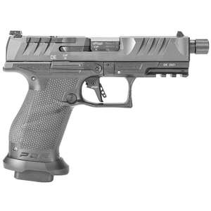 Walther PDP SD Compact Pro 9mm Luger 4.6in Black Pistol - 10+1 Rounds