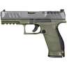 Walther PDP 9mm Luger 4.5in Green / Black Pistol - 18+1 Rounds - Green