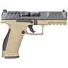 Walther PDP 9mm Luger 4.5in Tan / Black Pistol - 18+1 Rounds - Tan