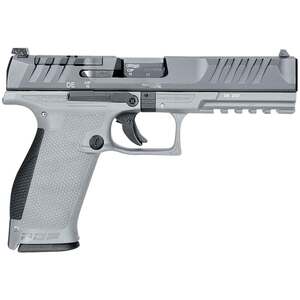 Walther PDP 9mm Luger 5in Gray / Black Pistol - 18+1 Rounds