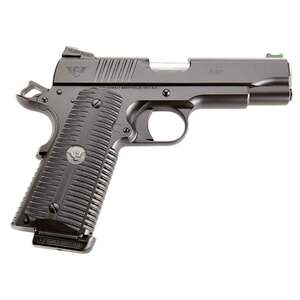 Wilson Combat ACP Commander 9mm Luger 4.25in Black Armor-Tuff Carbon Steel Pistol - 10+1 Rounds