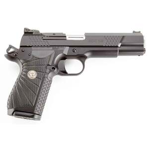 Wilson Combat 1911 EDC X9L 9mm Luger 5in Black Armor-Tuff DLC Stainless Steel Pistol - 15+1 Rounds