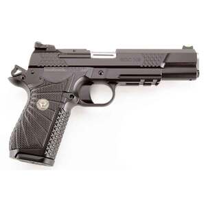 Wilson Combat 1911 EDC X9L 9mm Luger 5in Black Armor-Tuff DLC Stainless Steel Pistol - 15+1 Rounds