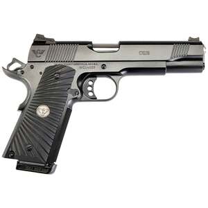 Wilson Combat 1911 CQB Full Size 9mm Luger 5in Black Armor-Tuff Pistol - 10+1 Rounds