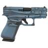 Glock 43X Sub-Compact MOS 9mm Luger 3.41in Blue Titanium Flag Cerakote Pistol - 10+1 Rounds - Blue