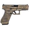 Glock 45 Gen5 Compact Crossover MOS 9mm Luger 4.02in Coyote Battle Worn Flag Cerakote Pistol - 17+1 Rounds - Brown