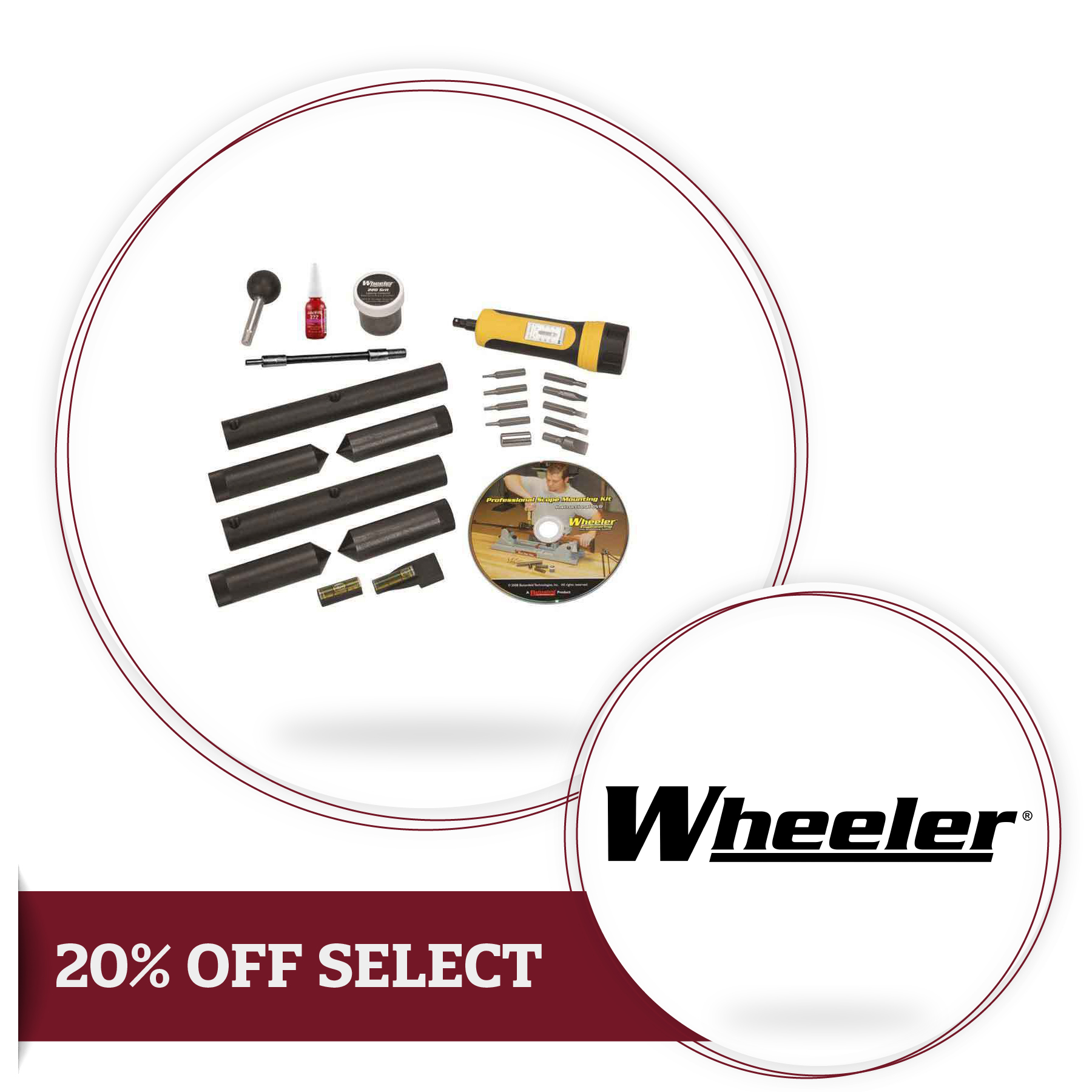 20% Off Select Wheeler Gunsmithing Tools
