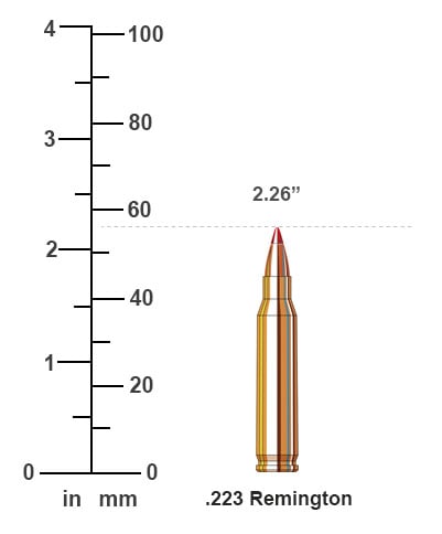 .223 Caliber Bullet
