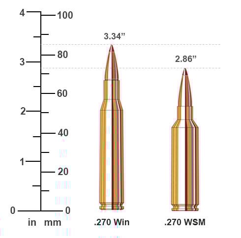 270 Win vs 270 WSM Ballistics Comparison | Sportsman’s Warehouse