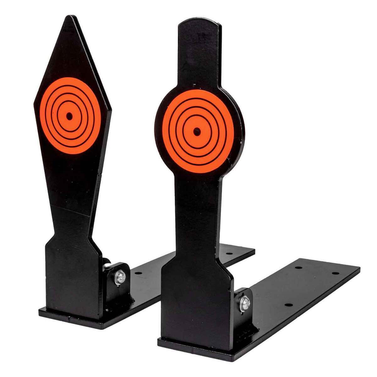 Focus On Tools 2pc .22 Steel Pop-Up Shooting Targets - Black/Orange Focus On Tools 2pc .22 Steel Pop-Up Shooting Targets - Black/Orange