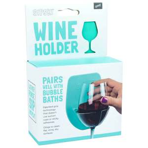 30 Watt Sipski Shower Wine Glass Holder - Seafoam