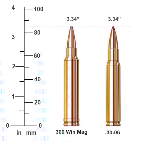 300 Win Mag vs .30-06 Ballistics Performance Comparison