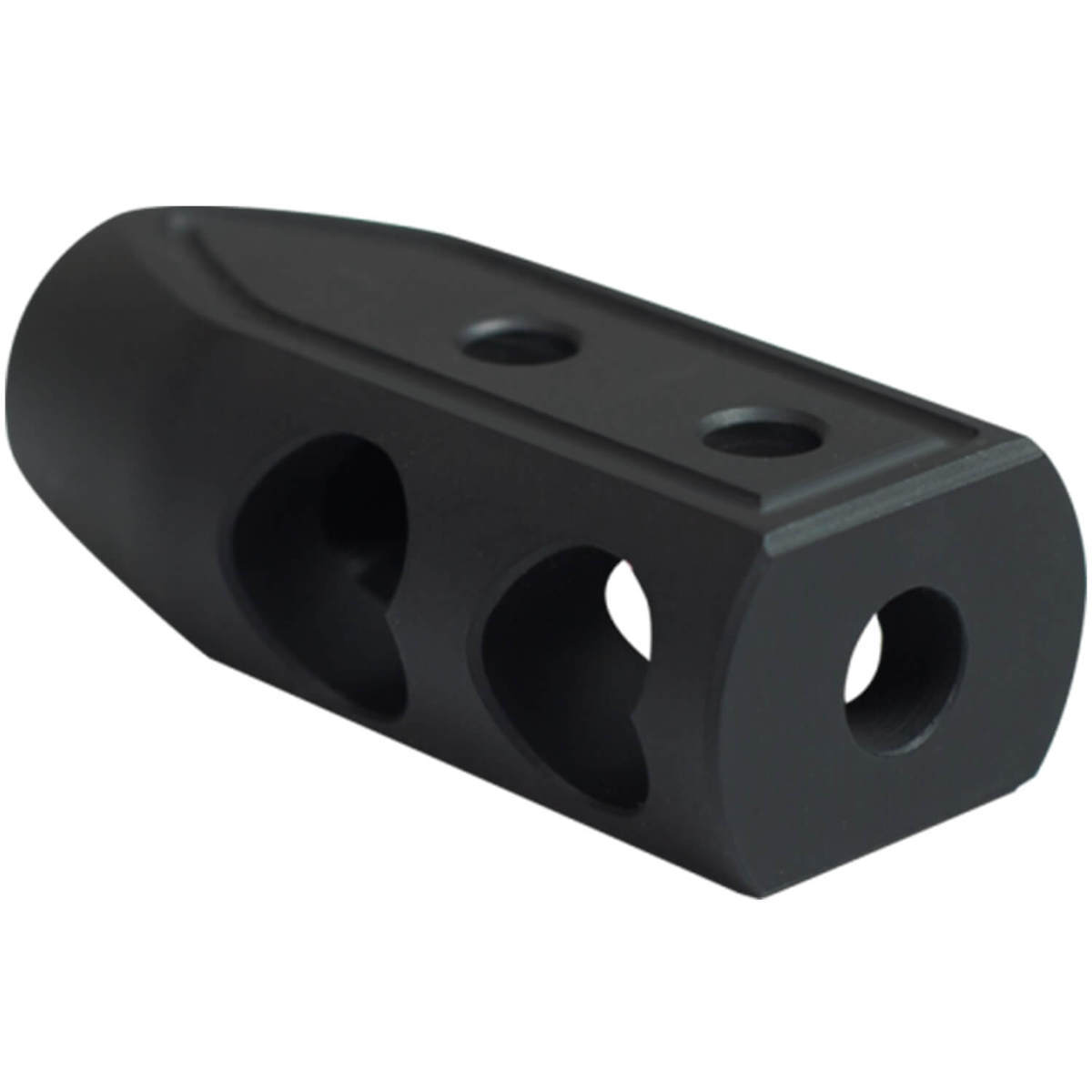 Timber Creek Outdoors .308 Heart Breaker Muzzle Brake- Black Cerakote - Black Timber Creek Outdoors .308 Heart Breaker Muzzle Brake- Black Cerakote - Black