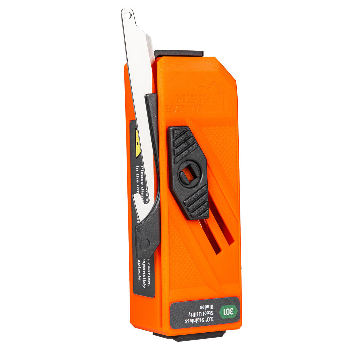 Outdoor Edge 3in Drop Point Blade Dispenser - 12 Pack - Orange Outdoor Edge 3in Drop Point Blade Dispenser - 12 Pack - Orange