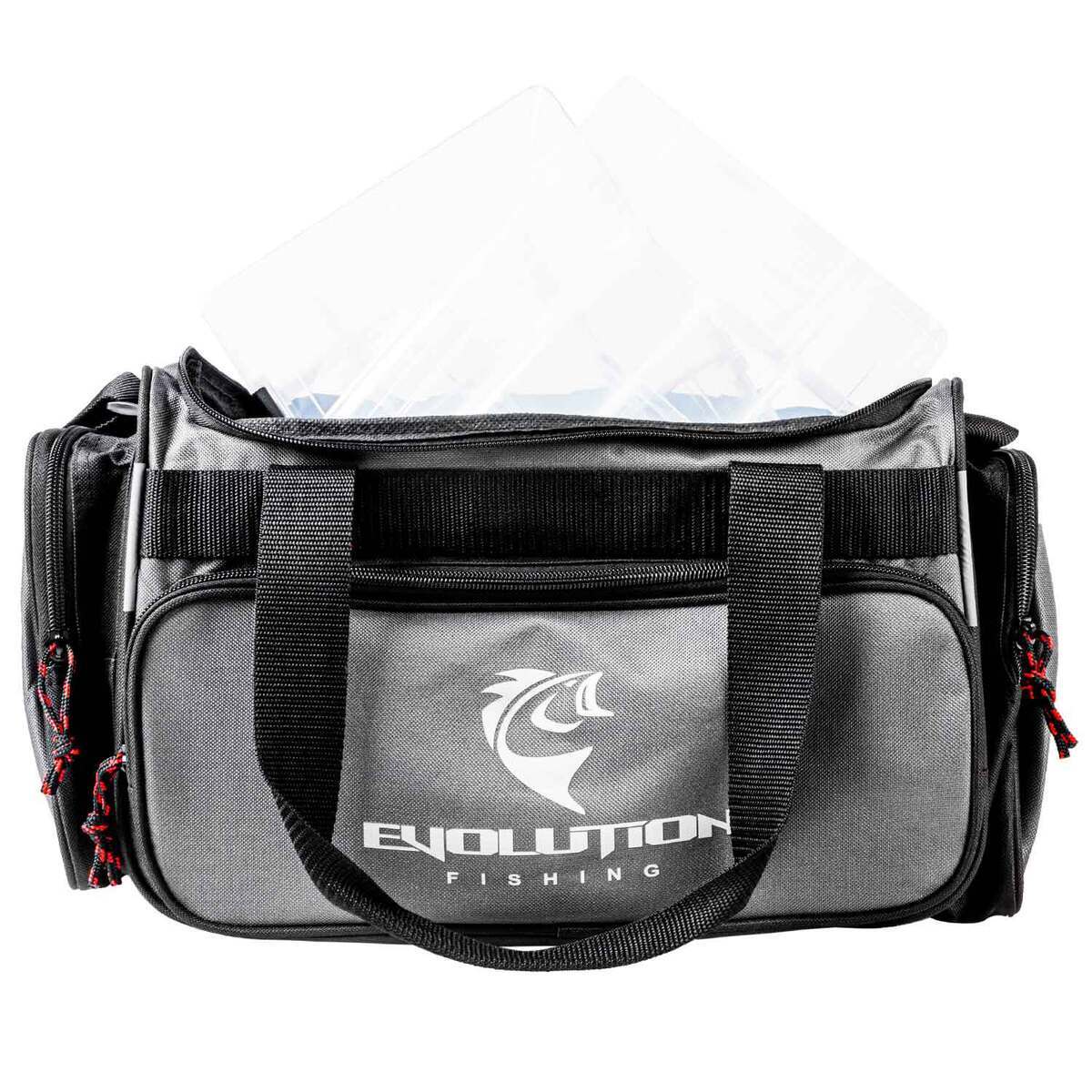 Evolution Outdoor 3700 Tackle Bag - Grey - Grey Evolution Outdoor 3700 Tackle Bag - Grey - Grey
