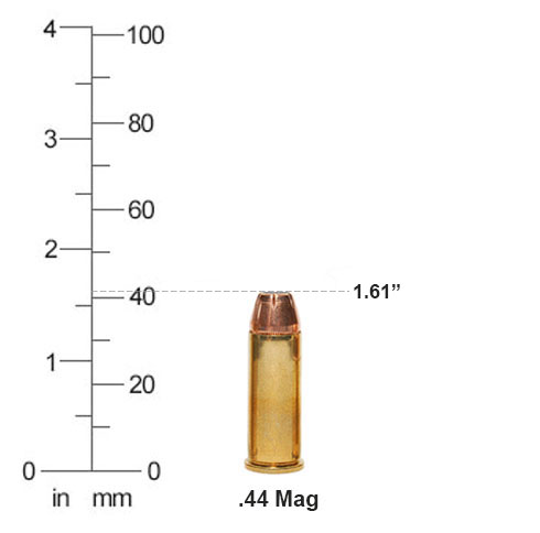 .44 Magnum size chart