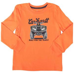 Carhartt Boys' Built For The Trails Long Sleeve Casual Shirt