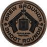 5.11 Brew Grounds Shoot Rounds Patch - Brown - Brown