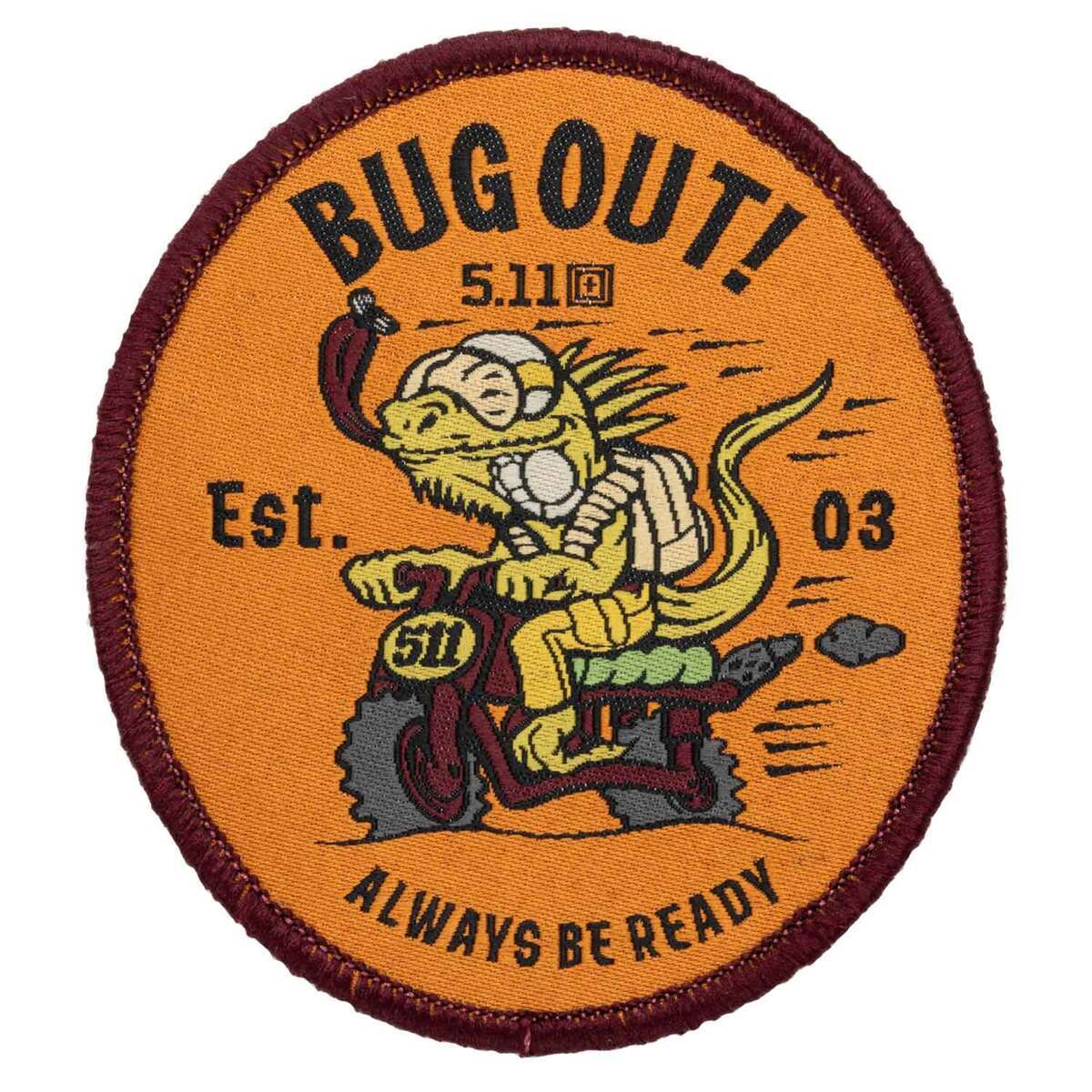 5.11 Bug Out Fly Patch - Yellow - Yellow 5.11 Bug Out Fly Patch - Yellow - Yellow