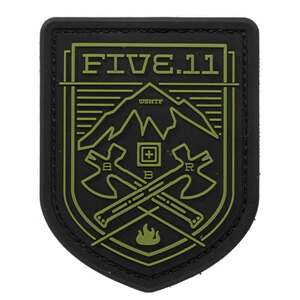 5.11 Crossed Axe Mountain Patch - Black