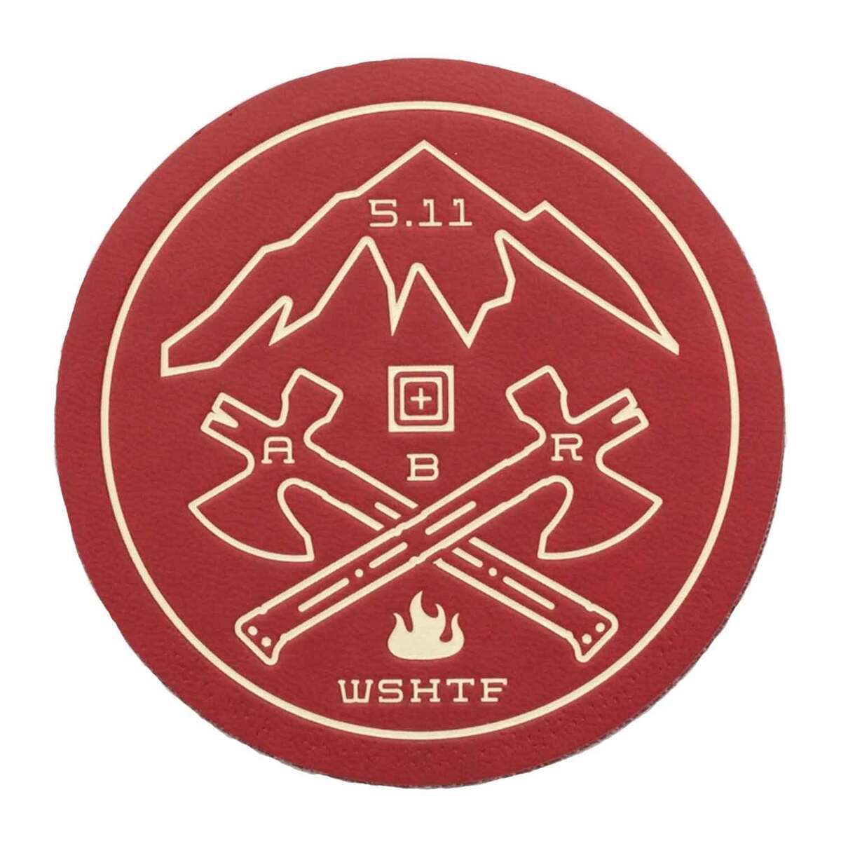 5.11 Crossed Axe Patch - Red - Red 5.11 Crossed Axe Patch - Red - Red
