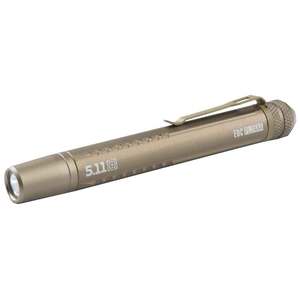 5.11 EDC PL 2AAA Pen Light Flashlight - Sandstone