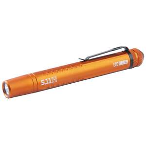 5.11 EDC PL 2AAA Pen Light Flashlight - Weathered Orange