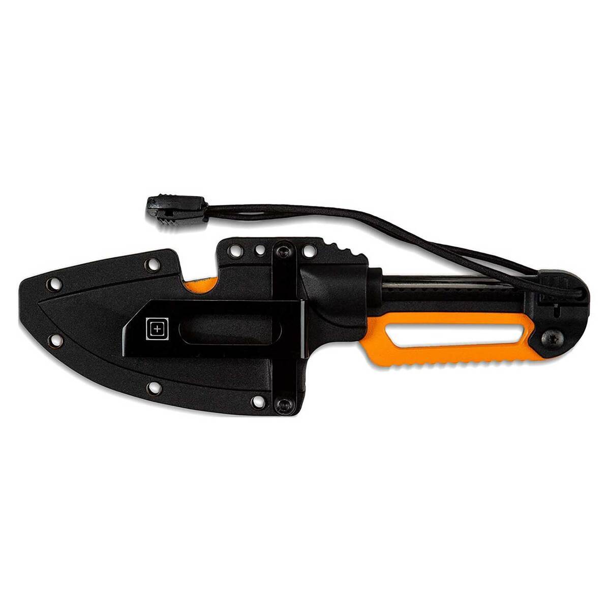 5.11 Ferro 2 inch Fixed Blade - Orange - Orange 5.11 Ferro 2 inch Fixed Blade - Orange - Orange