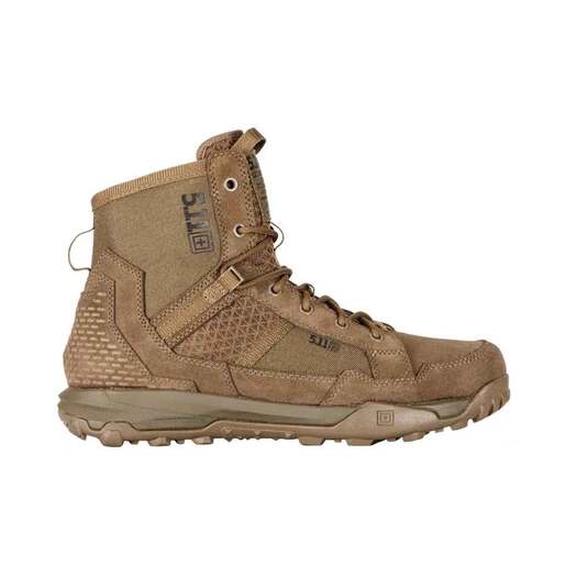 5.11 Men's A/T 6in Non-Zip Tactical Boots - Dark Coyote 6.5