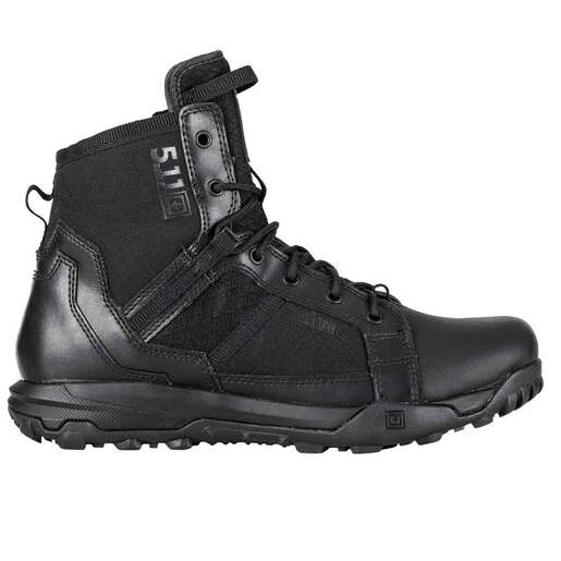 5.11 Men's A/T Soft Toe 6in Work Boots - Black 6.5