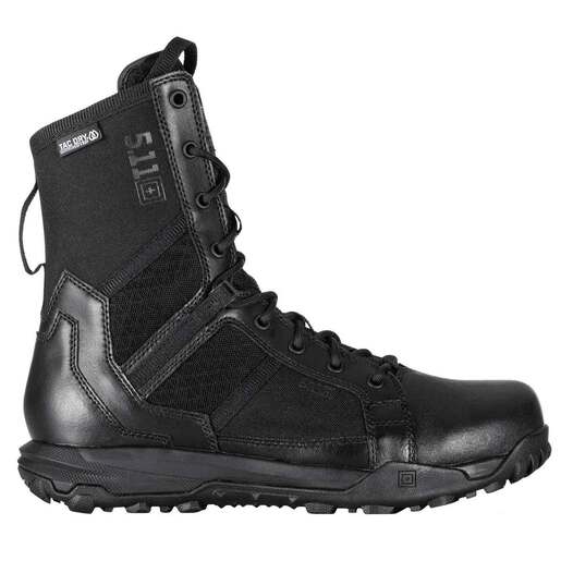5.11 Men's A/T Waterproof 8in Work Boots - Black 5