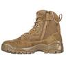 5.11 Men's A.T.A.C 2.0 6in Desert Side Zip Boots - Dark Coyote - Size 14 E - Dark Coyote 14