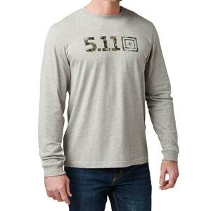 5.11 Men's Camo Logo Fill Long Sleeve Casual Shirt