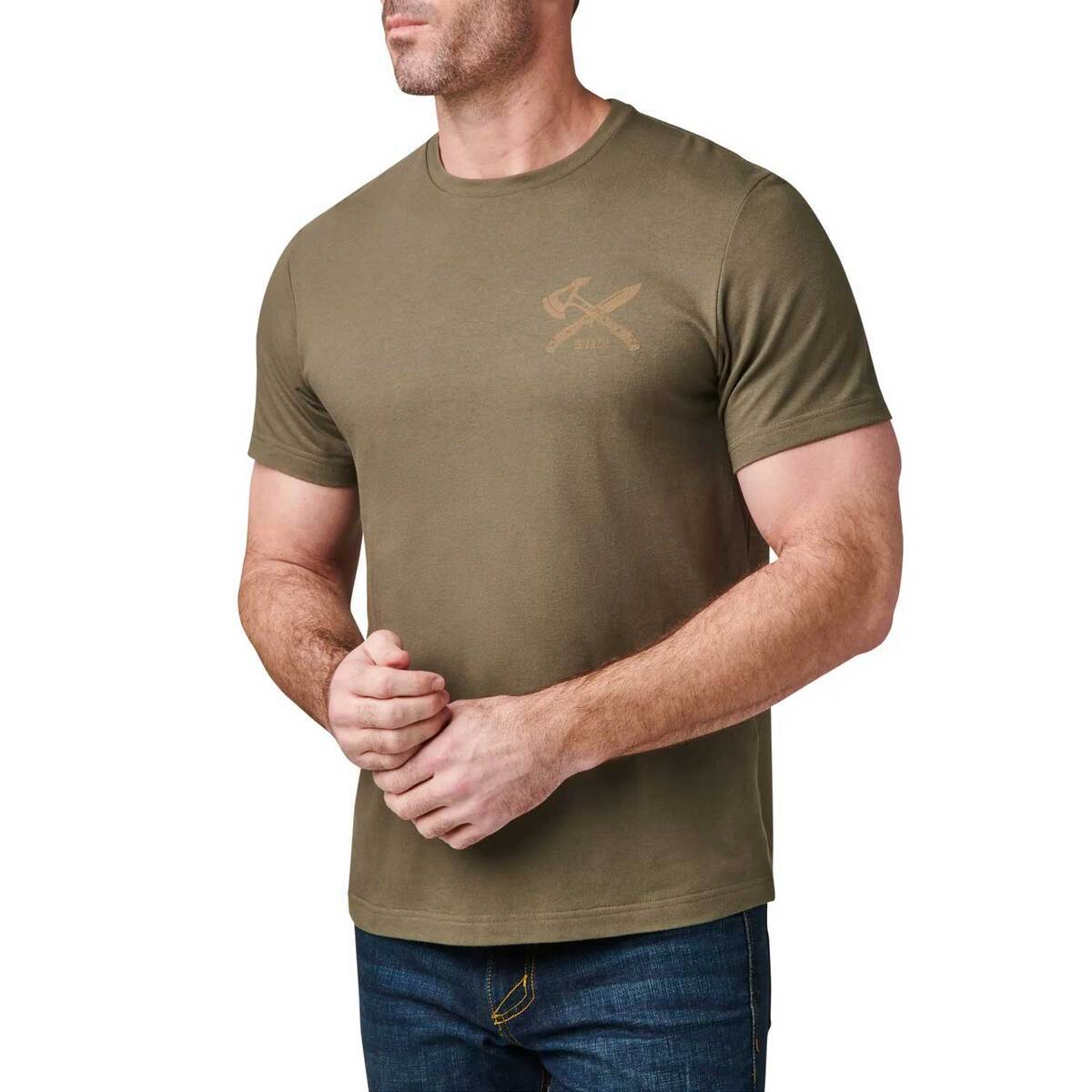 5.11 Men's Choose Wisely Short Sleeve Casual Shirt 5.11 Men's Choose Wisely Short Sleeve Casual Shirt