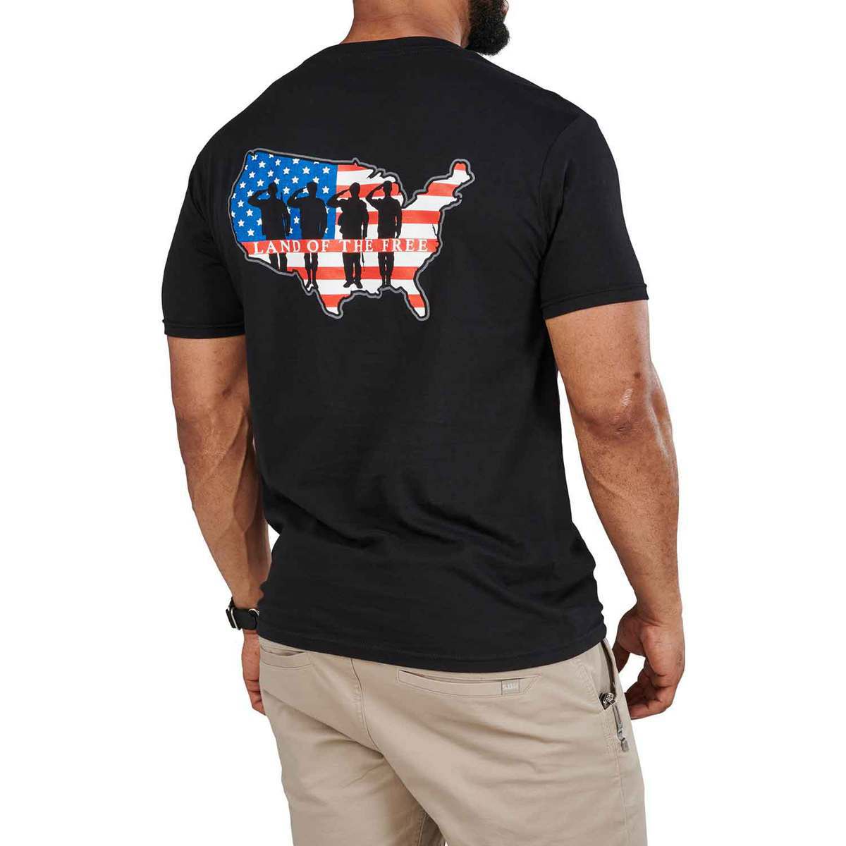 5.11 Men's Land Of The Free Short Sleeve Shirt 5.11 Men's Land Of The Free Short Sleeve Shirt