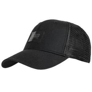 5.11 Men's Legacy Box Trucker Adjustable Hat - Black - One Size Fits Most