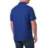 5.11 Men's Marksman Short Sleeve Tactical Shirt - Blue Mussel - L - Blue Mussel L