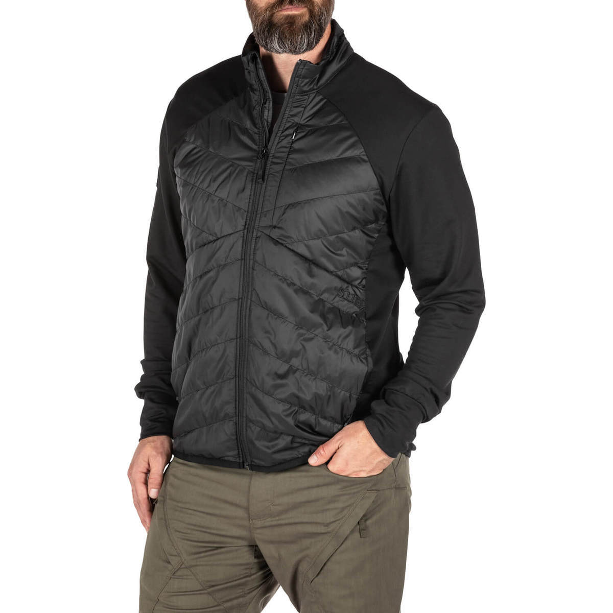5.11 Men's Peninsula Hybrid Tactical Work Jacket - Black - M - Black M 5.11 Men's Peninsula Hybrid Tactical Work Jacket - Black - M - Black M