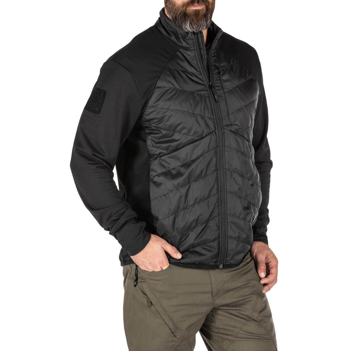 5.11 Men's Peninsula Hybrid Tactical Work Jacket - Black - M - Black M 5.11 Men's Peninsula Hybrid Tactical Work Jacket - Black - M - Black M