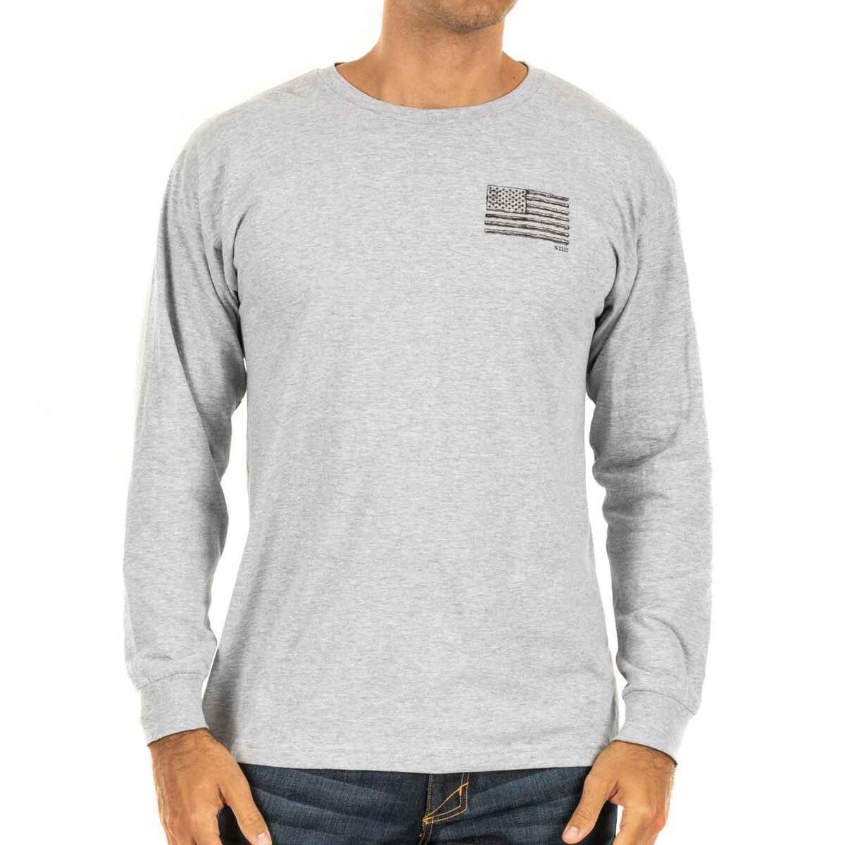 5.11 Men's Sticks USA Flag Long Sleeve Tactical Shirt 5.11 Men's Sticks USA Flag Long Sleeve Tactical Shirt