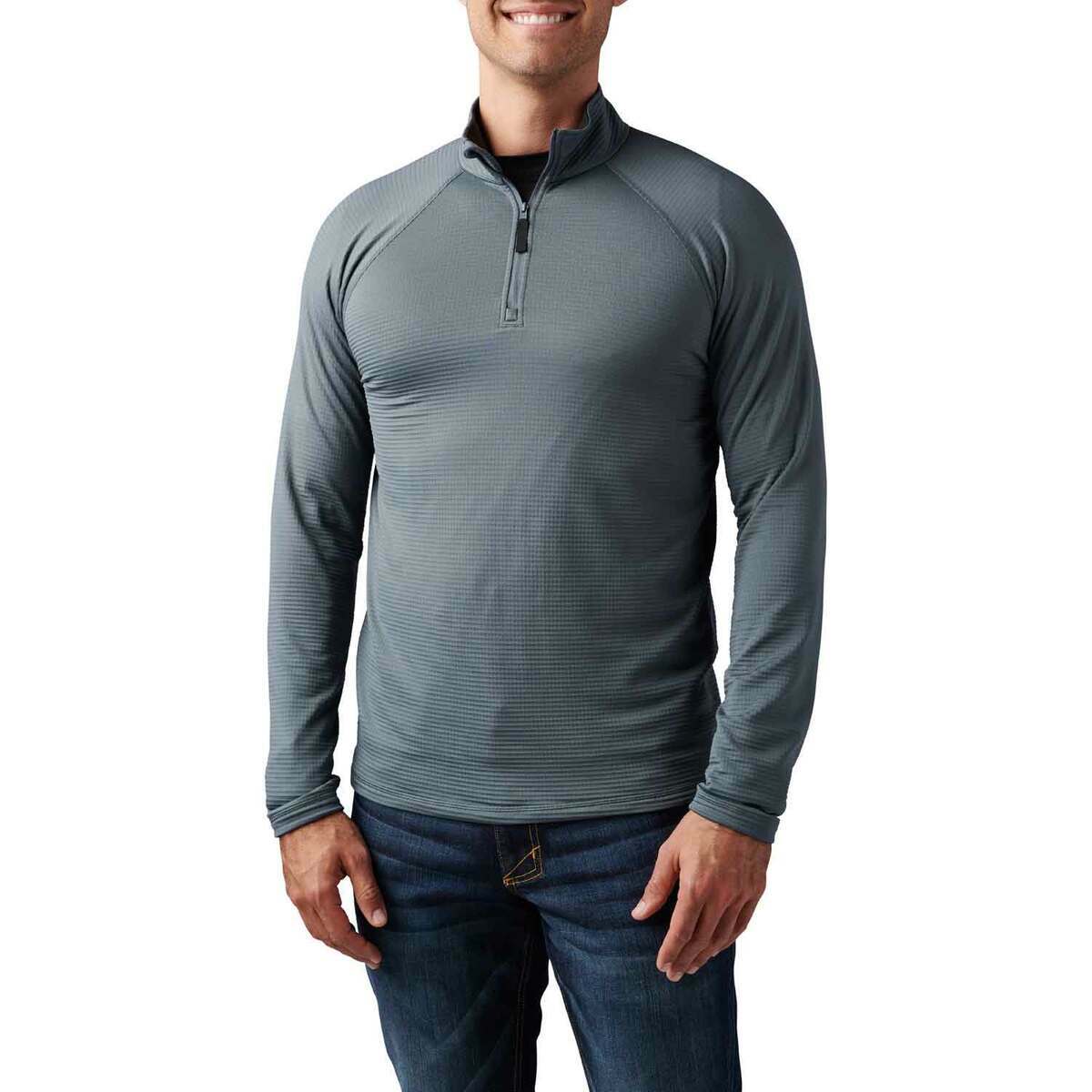 5.11 Men's Stratos 1/4 Zip Long Sleeve Tactical Shirt 5.11 Men's Stratos 1/4 Zip Long Sleeve Tactical Shirt