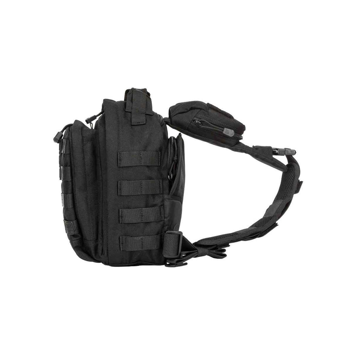 5.11 Rush Moab 6 Sling Pack - Black - Black 5.11 Rush Moab 6 Sling Pack - Black - Black