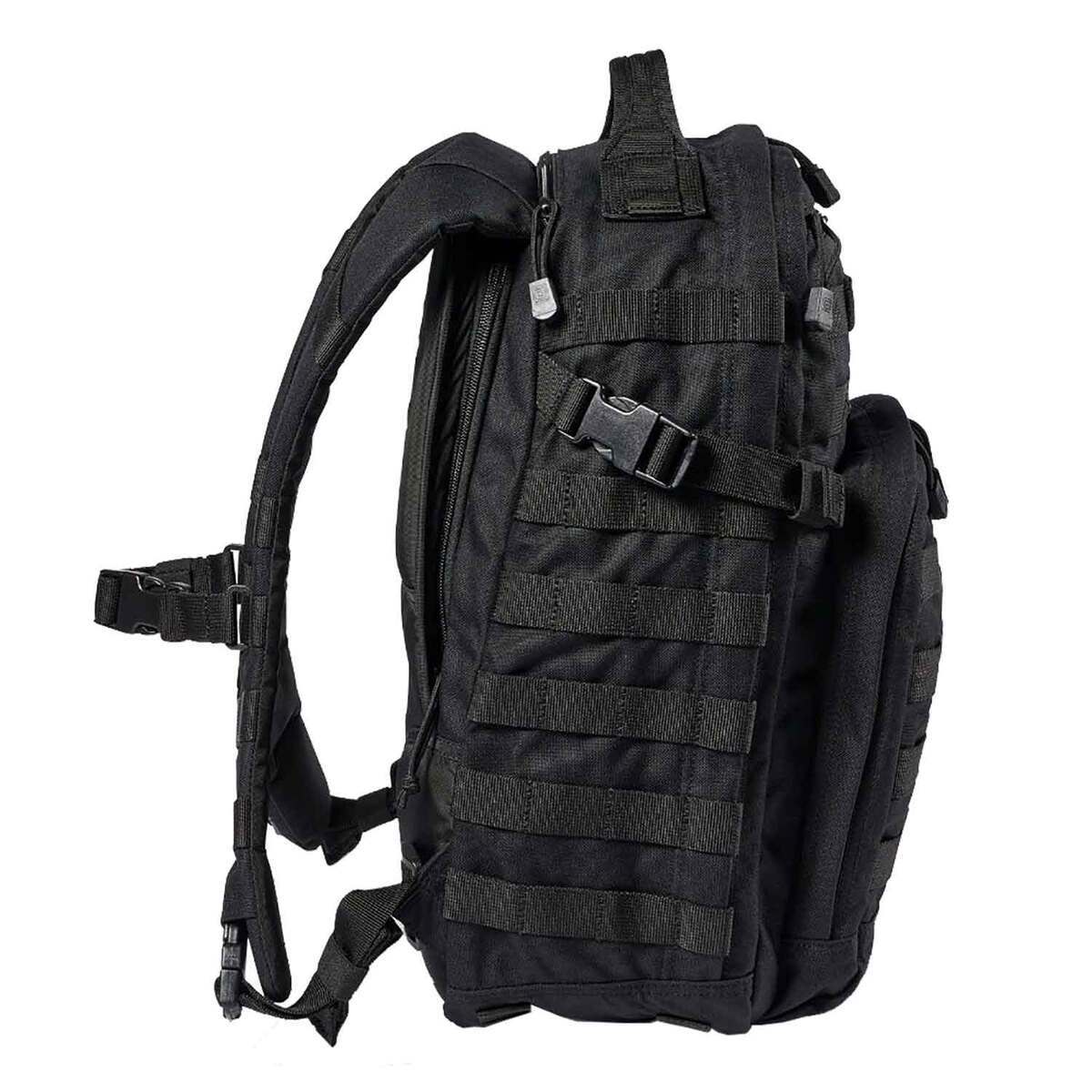 5.11 Rush12 2.0 24 Liter Backpack - Black - Black 5.11 Rush12 2.0 24 Liter Backpack - Black - Black