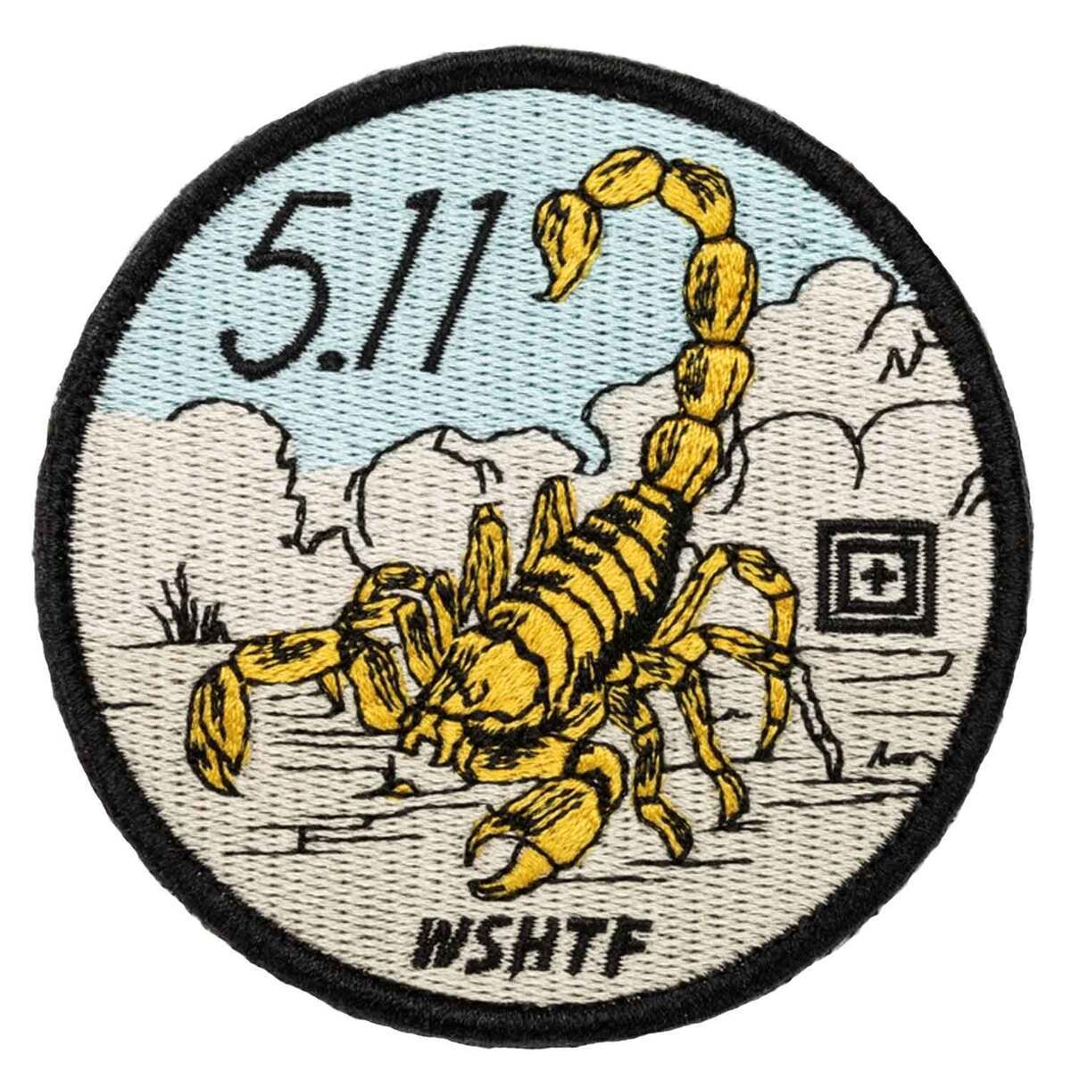5.11 Scorpions Sting Patch - Grey - Grey 5.11 Scorpions Sting Patch - Grey - Grey
